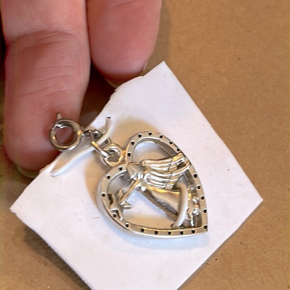 Jewelry - Angel Heart star charm pendant zipper pull